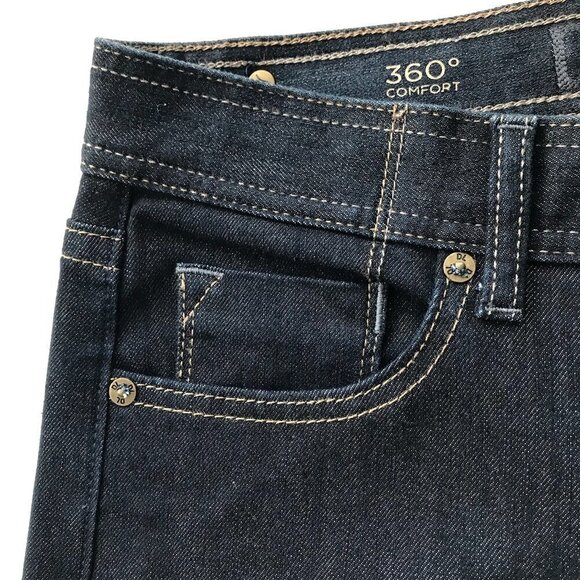 DL1961 Men's Vince Stretch Straight Leg Jean Dark-wash Blue EUC sz 29 X 34 - Picture 11 of 16